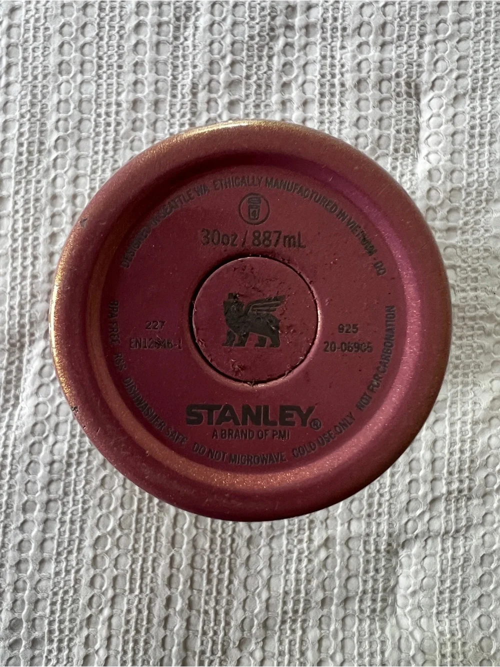 💖 Stanley 30oz Flip Straw Tumbler – Port Shimmer Pink – Excellent - Picture 6 of 10